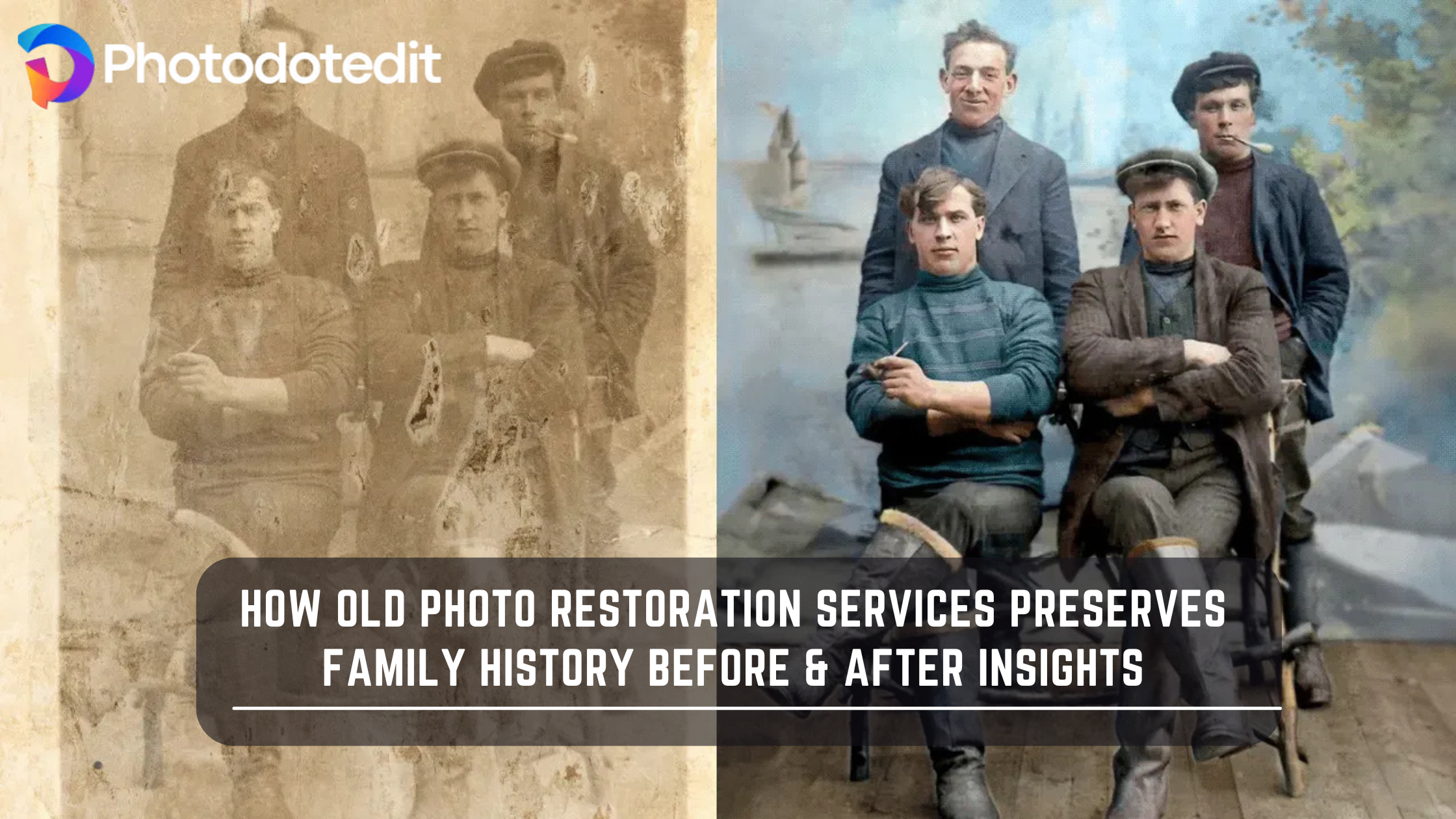How Old Photo Restoration Services Preserves Family