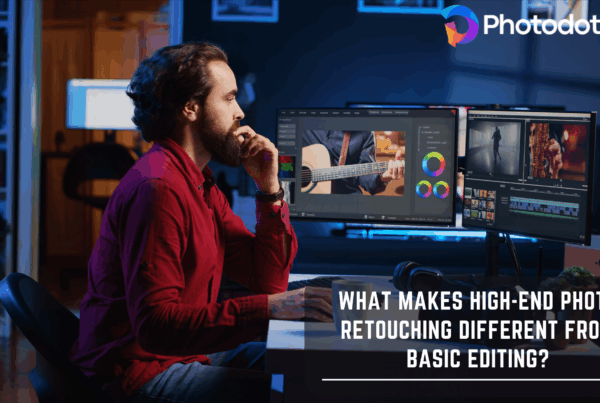 What Makes High-End Photo Retouching Different from Basic Editing?