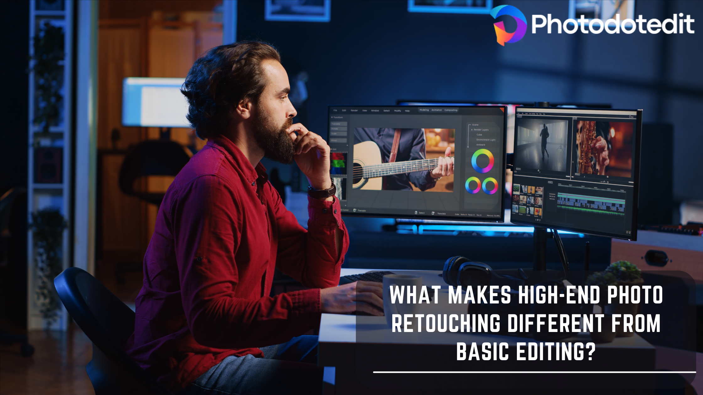 What Makes High-End Photo Retouching Different from Basic Editing?